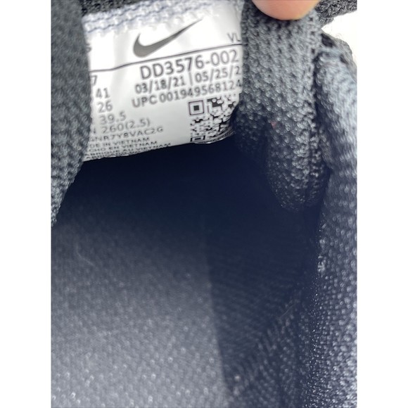 Nike Downshifter 11 DD3576 Black/DK Smoke Grey Men's Shoes Size 8 - Picture 7 of 8